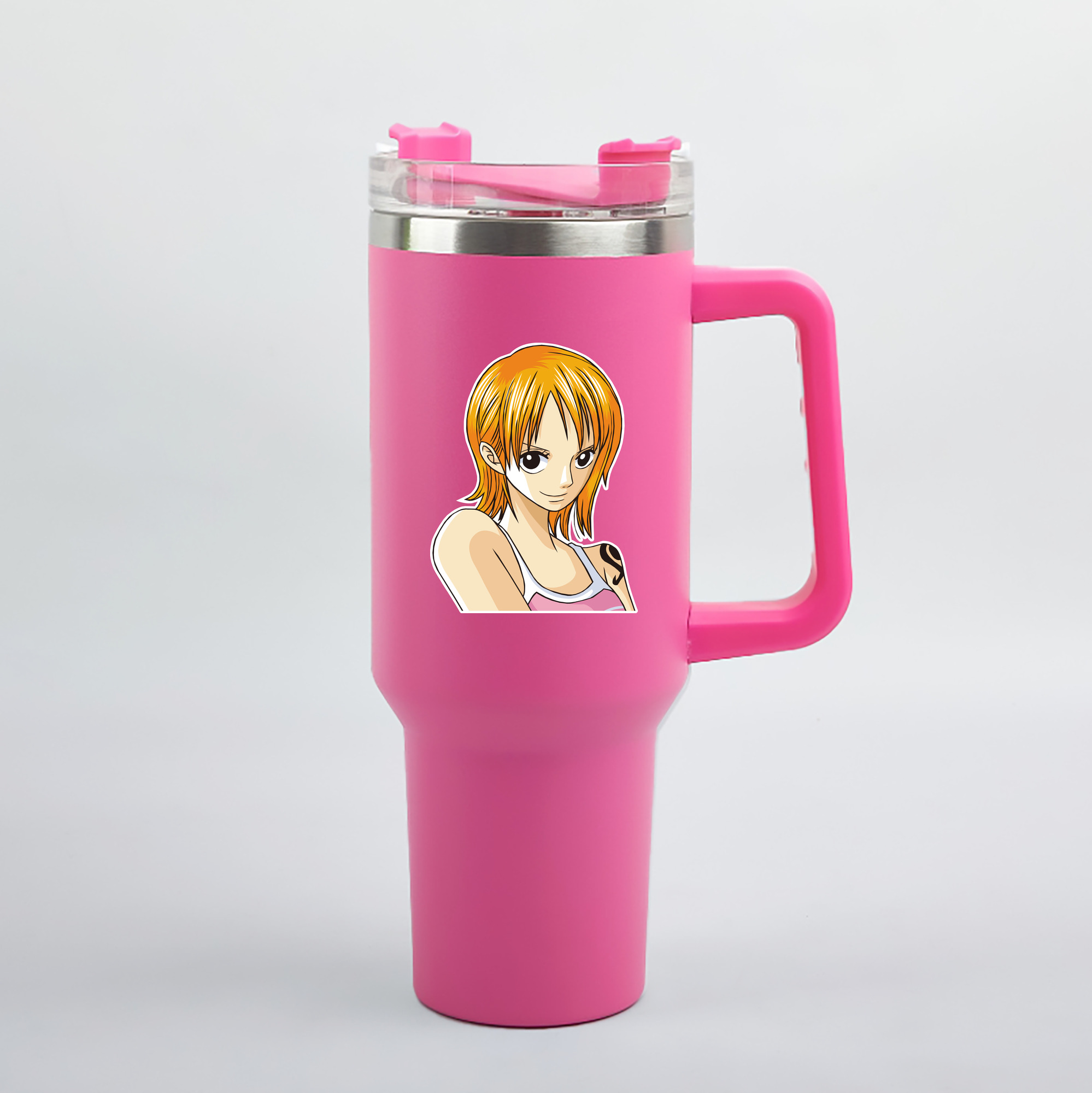 ワンピース ナミ ONE PIECE Nami 1200mL車用タンブラー（カラープリント）